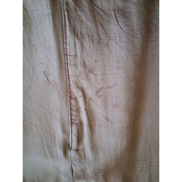 VINTAGE 1970'S Europe Craft Import, Long Jacket, Burgundy, Size 40, Many Pockets - Picture 9 of 16